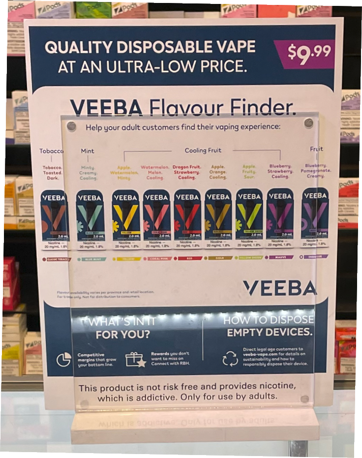 VEEBA In a surprise move, PMI launches disposable vapes in Canada